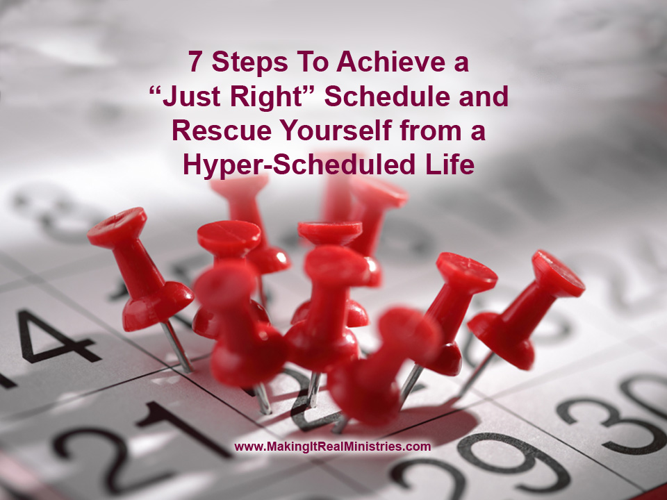 7 Steps to Avoid A Hyper-Scheduled Holiday Season