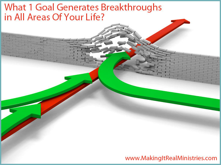 What 1 Goal Generates Breakthroughs in All Areas Of Your Life?