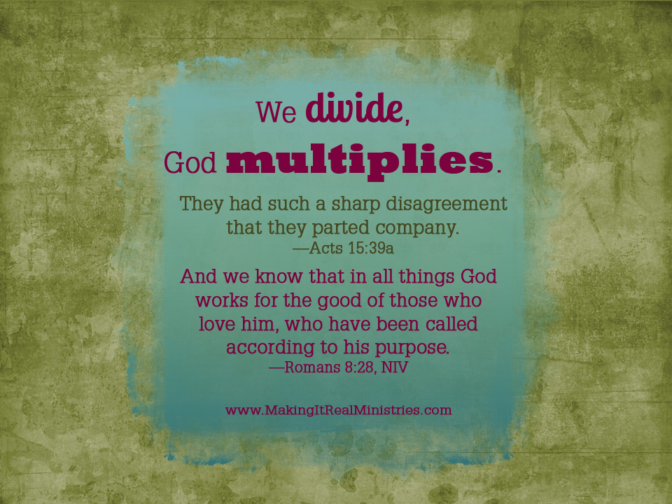 When We Divide, God Multiplies