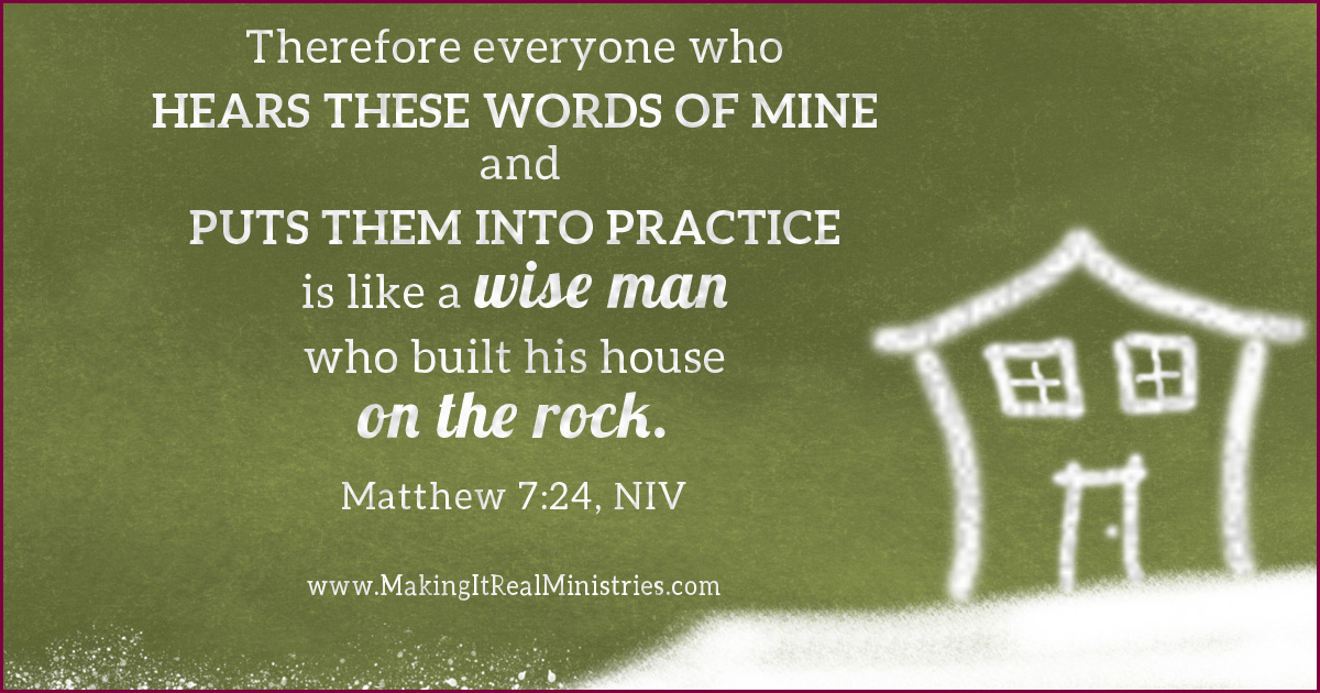 Will You Build on Solid Rock or Shifting Sand?