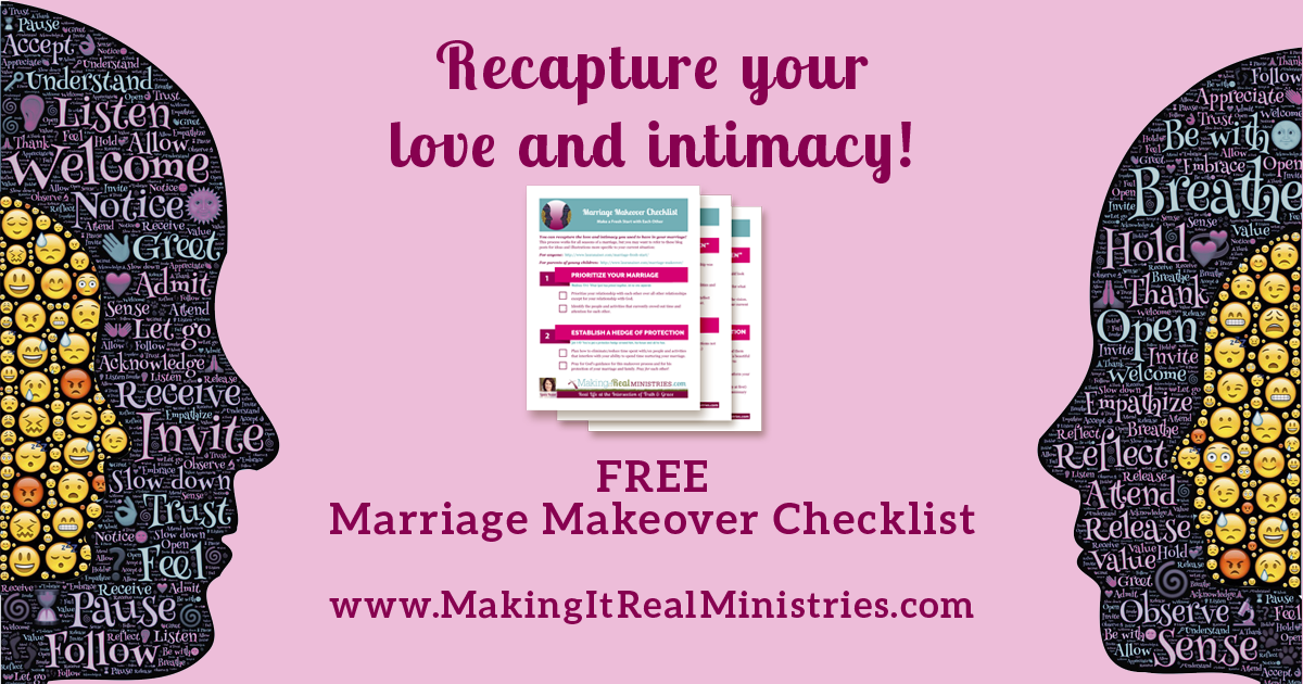 Does Your Marriage Need a Makeover? Try this…