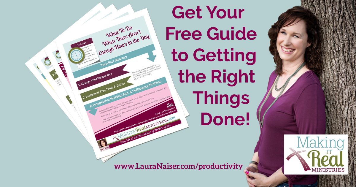 What To Do When There Aren’t Enough Hours in the Day