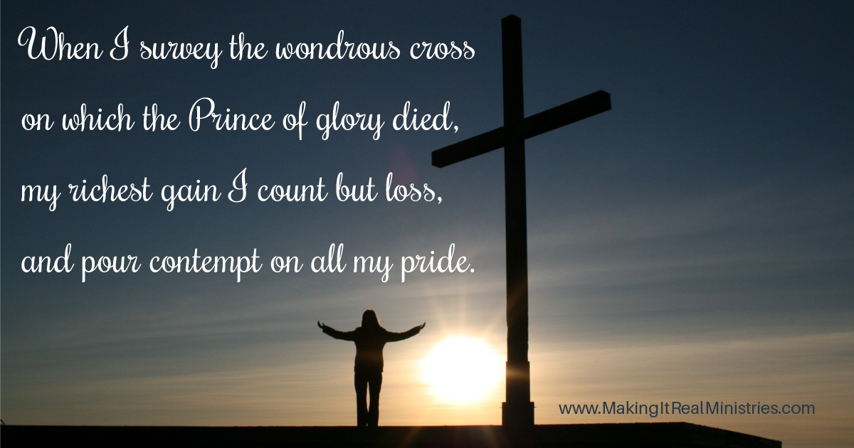 Surveying the Wondrous Cross and the Cost of Grace
