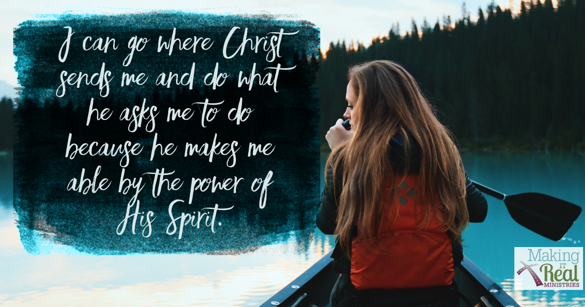 Your Power Is NOT in Yourself But in His Spirit
