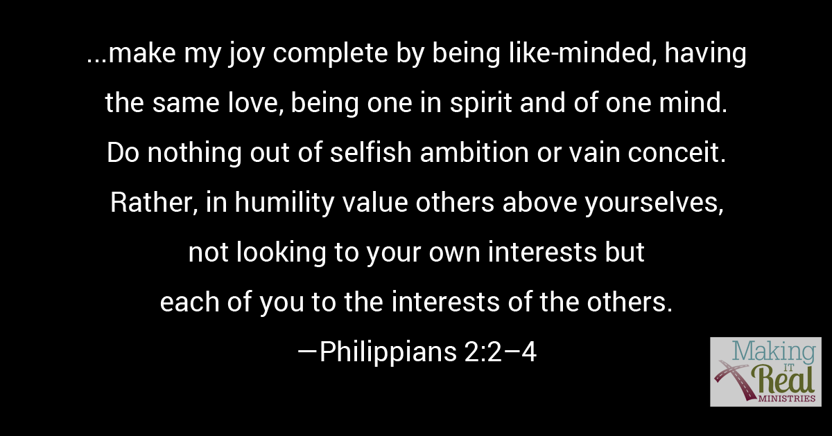 Do you have the same mindset as Christ?