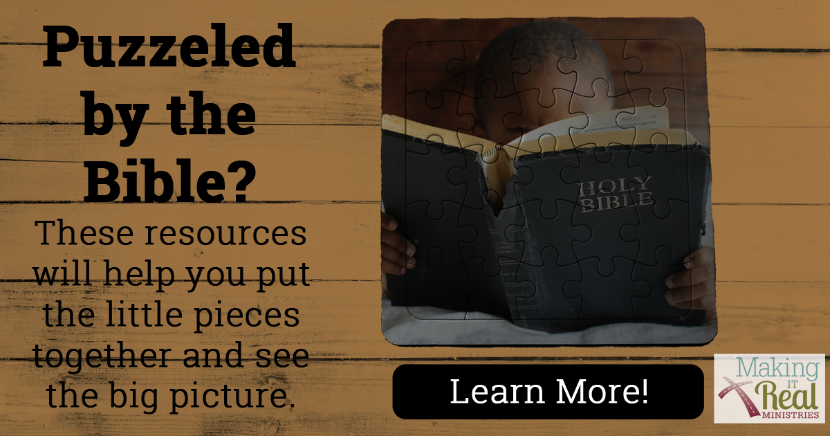 Puzzled By the Bible? Look at the Big Picture to Make Sense of the Little Pieces!