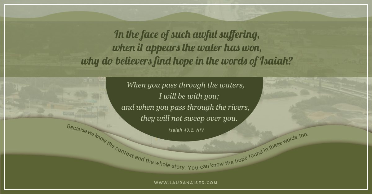 You CAN Find Hope and Comfort in the Midst of a Calamity